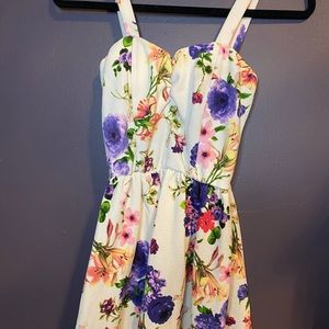 Small summer floral dress.